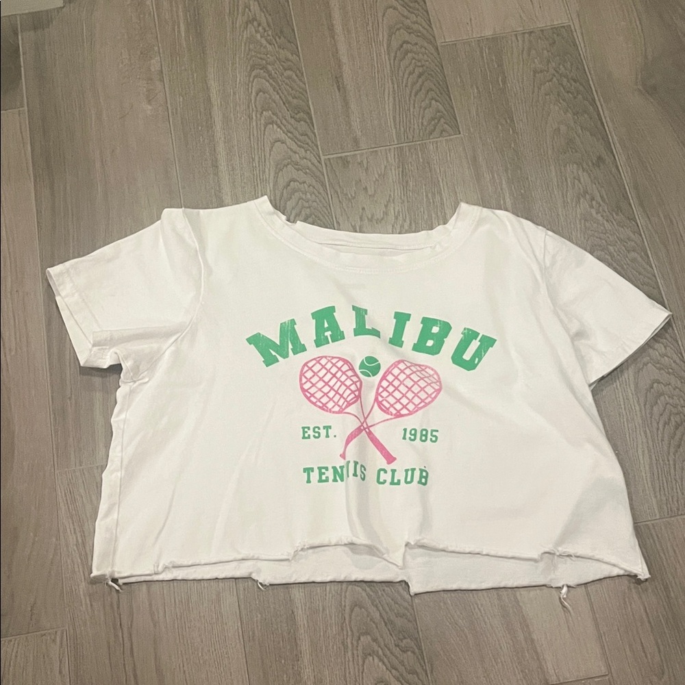 Prince Peter Collection Junior Girls White Crop Top Size: M